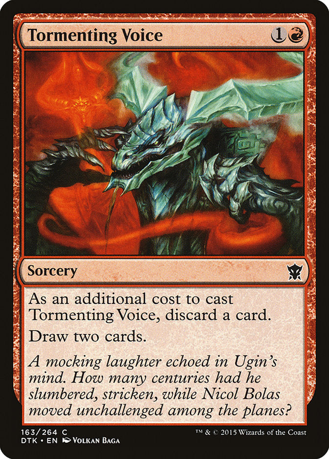 Tormenting Voice [Dragons of Tarkir] | Empire Gaming NC