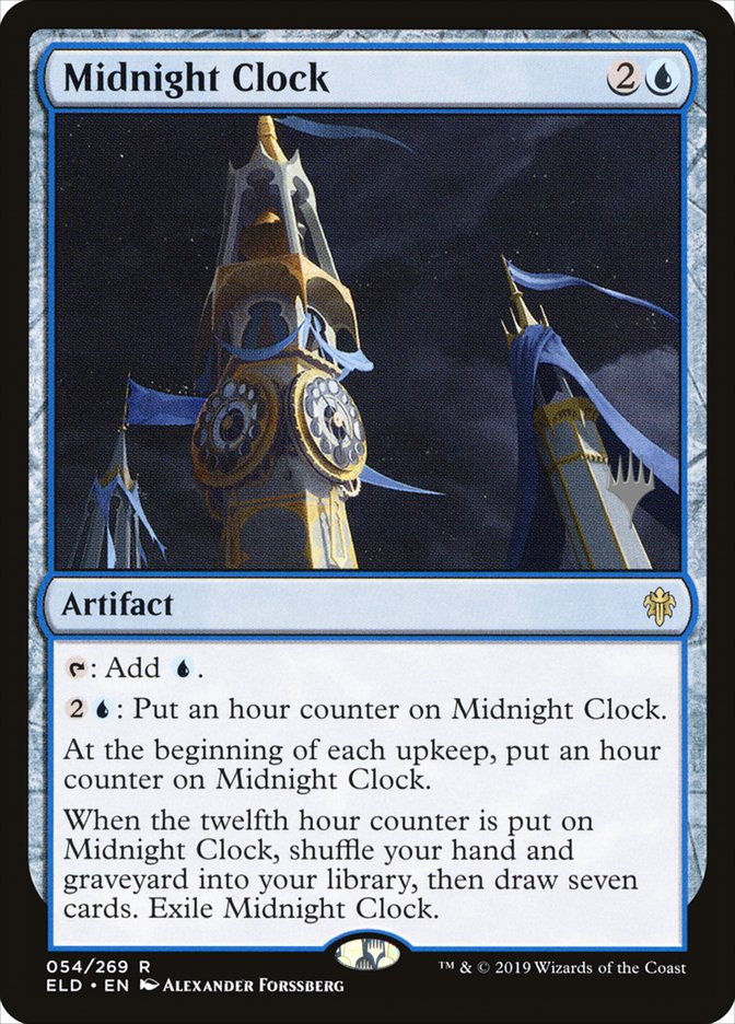 Midnight Clock (Promo Pack) [Throne of Eldraine Promos] | Empire Gaming NC