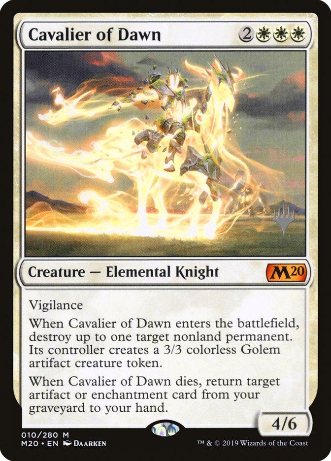 Cavalier of Dawn [Core Set 2020 Promos] | Empire Gaming NC