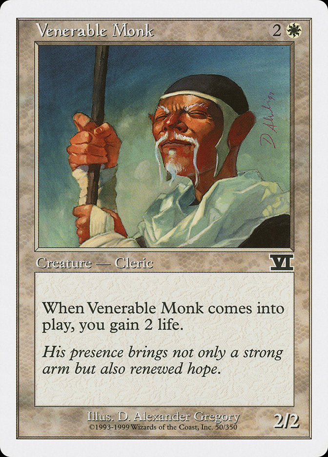 Venerable Monk [Classic Sixth Edition] | Empire Gaming NC