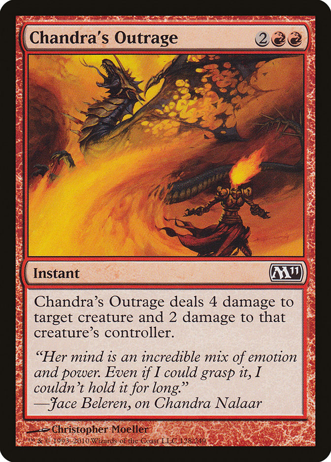 Chandra's Outrage [Magic 2011] | Empire Gaming NC