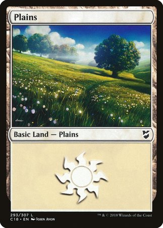 Plains (293) [Commander 2018] | Empire Gaming NC