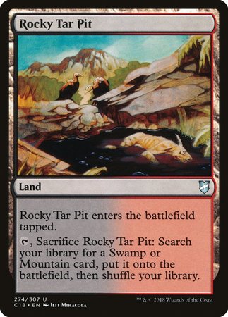 Rocky Tar Pit [Commander 2018] | Empire Gaming NC