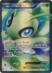 Celebi EX (141 Full Art) (141) [Boundaries Crossed] | Empire Gaming NC