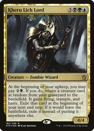 Kheru Lich Lord [Khans of Tarkir Promos] | Empire Gaming NC