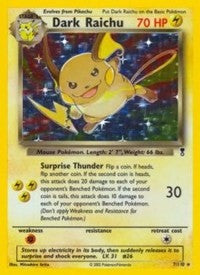 Dark Raichu (7) [Legendary Collection] | Empire Gaming NC