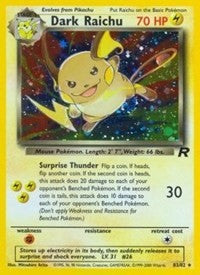 Dark Raichu (83) [Team Rocket] | Empire Gaming NC