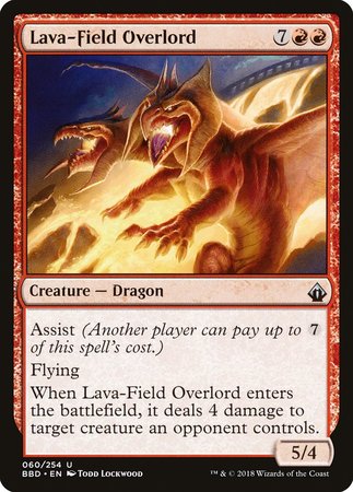 Lava-Field Overlord [Battlebond] | Empire Gaming NC