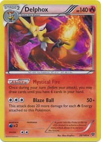 Delphox (26) [XY Base Set] | Empire Gaming NC