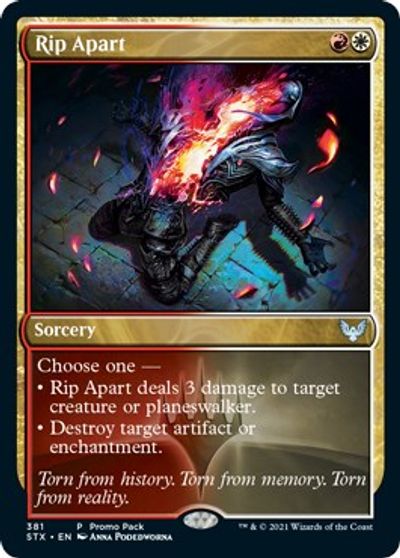 Rip Apart (Promo Pack) [Strixhaven: School of Mages] | Empire Gaming NC