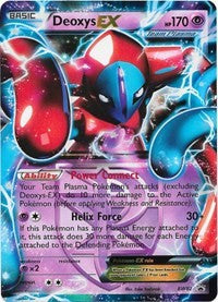 Deoxys EX (Team Plasma) (BW82) [Black and White Promos] | Empire Gaming NC