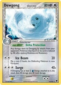 Dewgong (Delta Species) (15) [Dragon Frontiers] | Empire Gaming NC