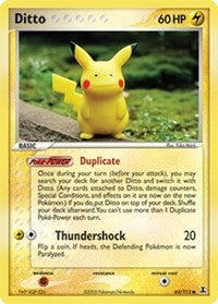 Ditto (63 - Pikachu) (63) [Delta Species] | Empire Gaming NC