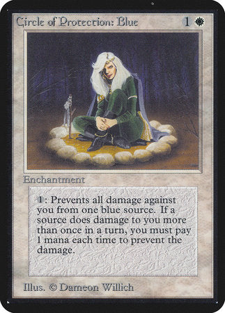 Circle of Protection: Blue [Limited Edition Alpha] | Empire Gaming NC