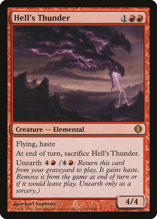 Hell's Thunder [Shards of Alara] | Empire Gaming NC