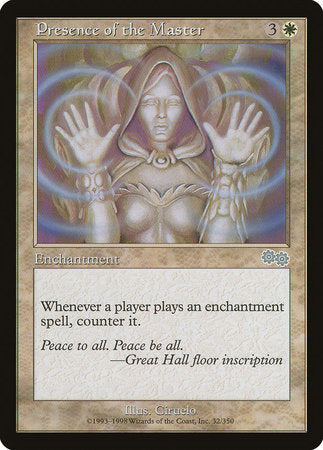Presence of the Master [Urza's Saga] | Empire Gaming NC