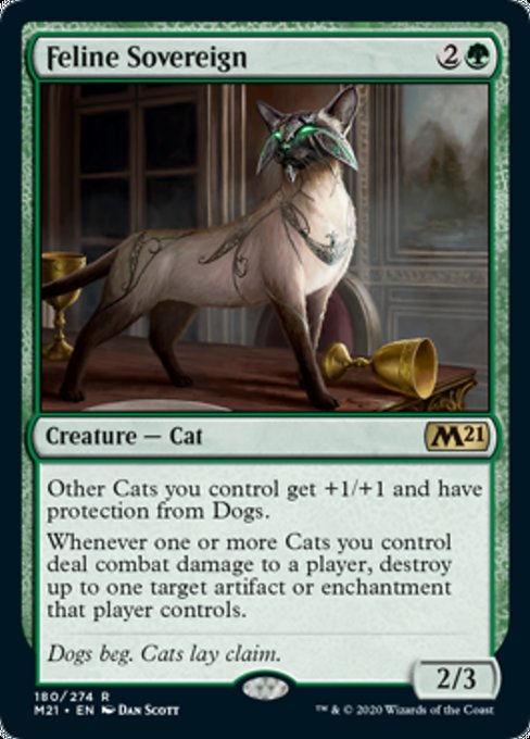 Feline Sovereign [Core Set 2021] | Empire Gaming NC