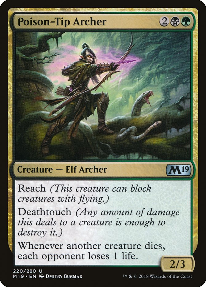 Poison-Tip Archer [Core Set 2019] | Empire Gaming NC