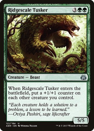 Ridgescale Tusker [Aether Revolt] | Empire Gaming NC