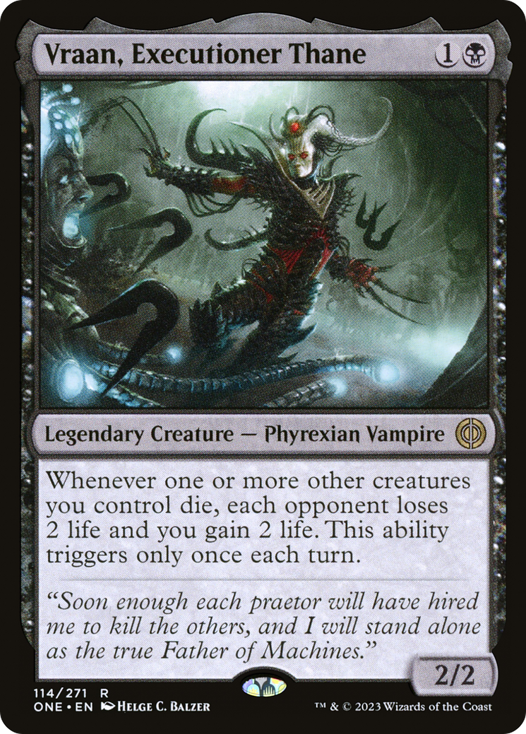 Vraan, Executioner Thane [Phyrexia: All Will Be One] | Empire Gaming NC