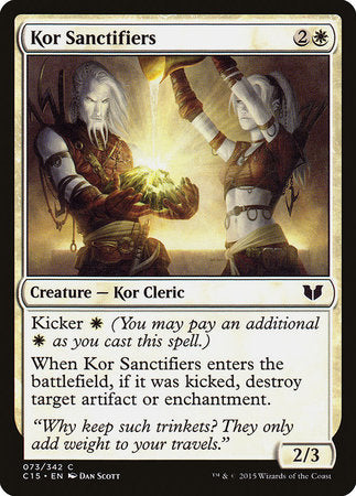 Kor Sanctifiers [Commander 2015] | Empire Gaming NC