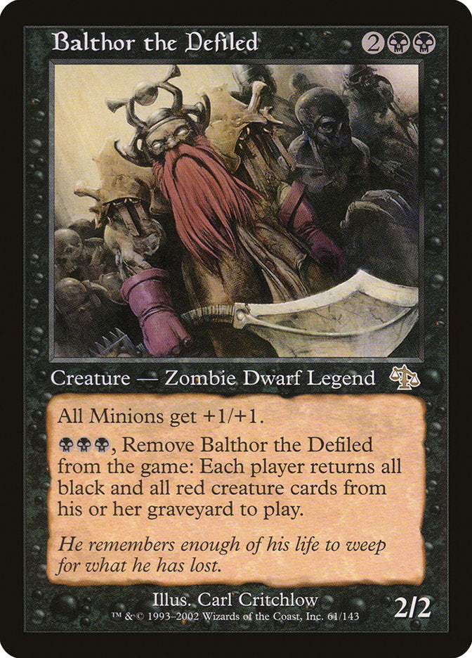 Balthor the Defiled [Judgment] | Empire Gaming NC