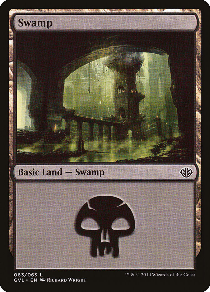 Swamp (63) (Garruk vs. Liliana) [Duel Decks Anthology] | Empire Gaming NC