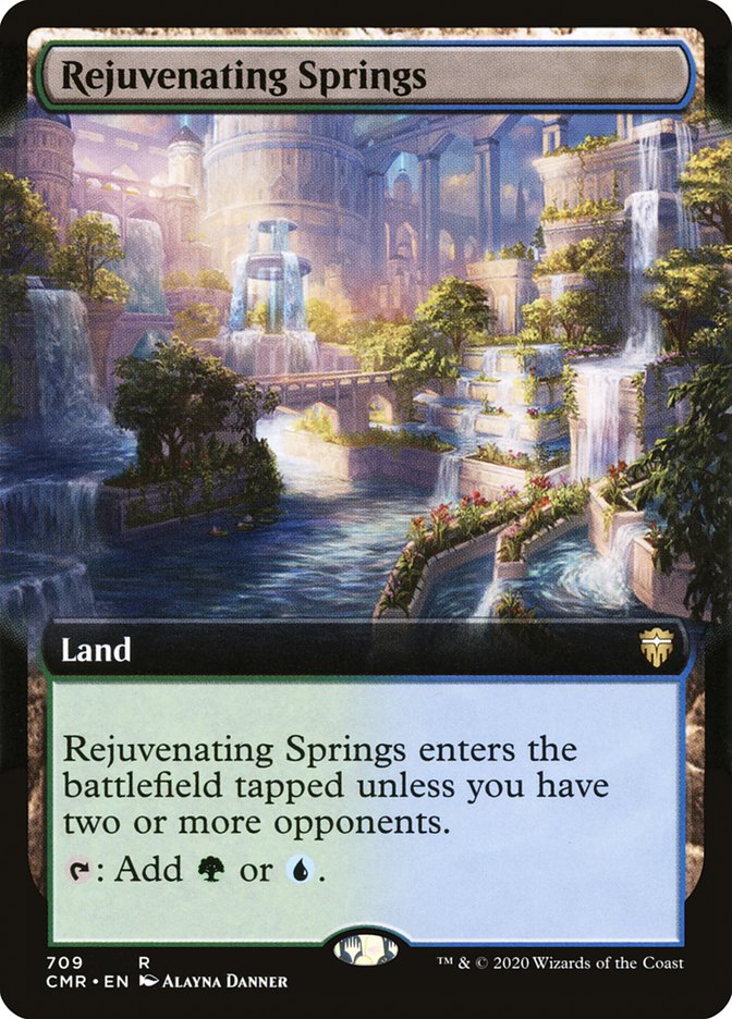 Rejuvenating Springs (Extended) [Commander Legends] | Empire Gaming NC