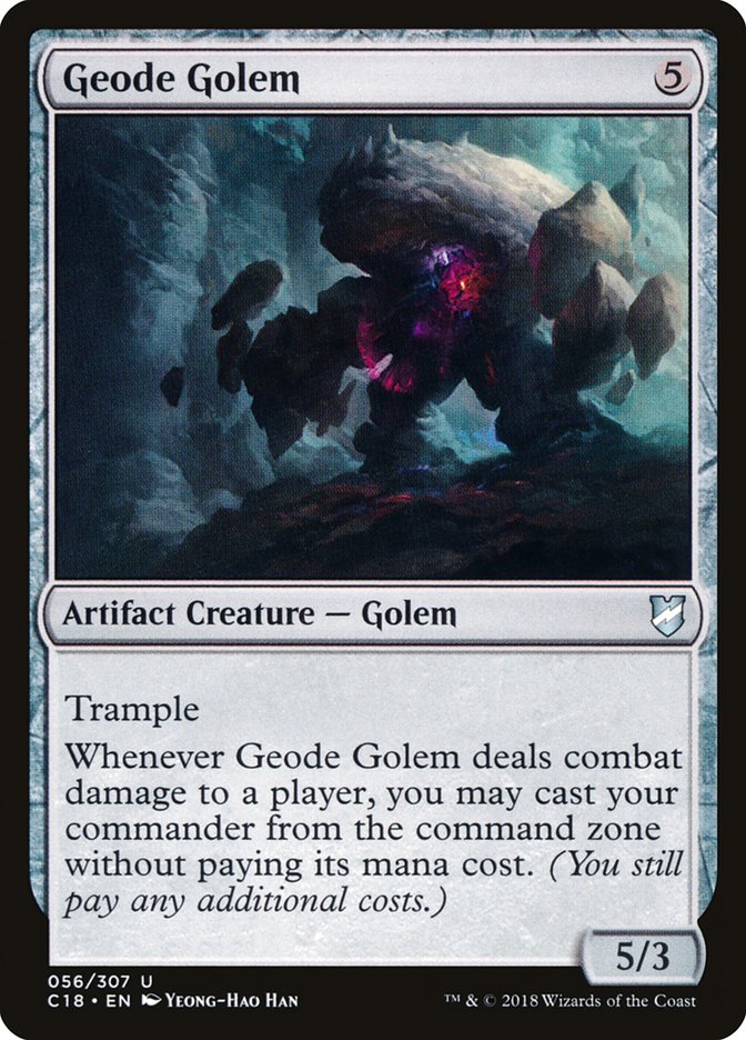 Geode Golem [Commander 2018] | Empire Gaming NC