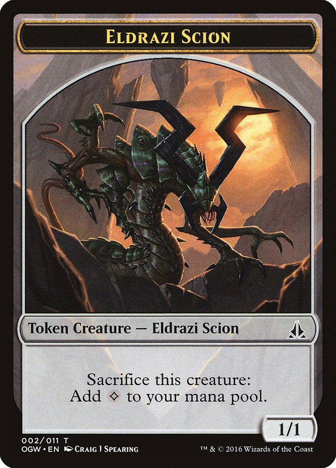 Eldrazi Scion (002/011) [Oath of the Gatewatch Tokens] | Empire Gaming NC