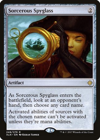 Sorcerous Spyglass [Ixalan] | Empire Gaming NC