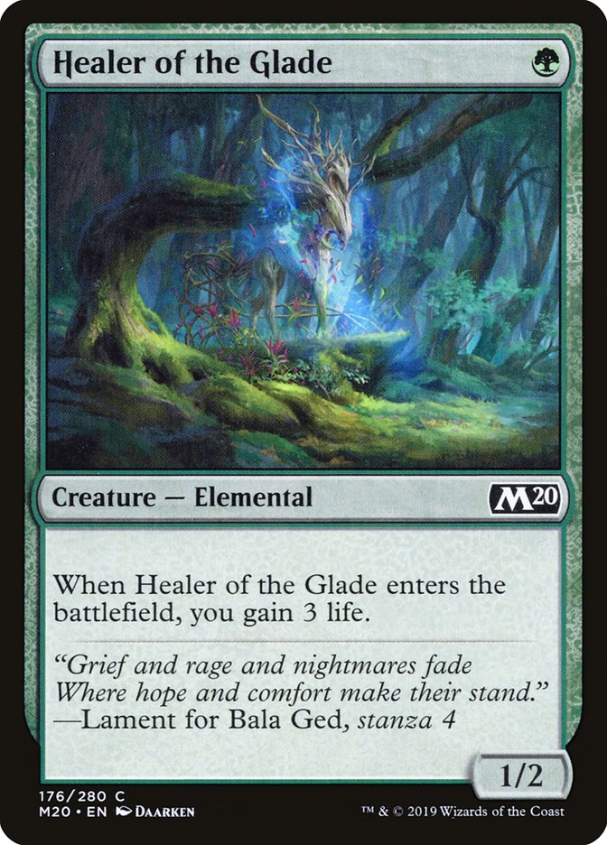 Healer of the Glade [Core Set 2020] | Empire Gaming NC