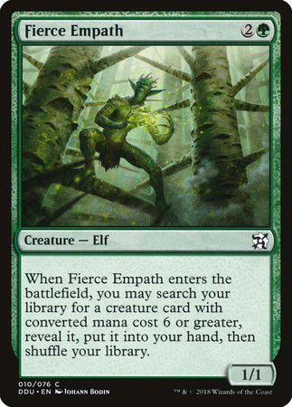 Fierce Empath [Duel Decks: Elves vs. Inventors] | Empire Gaming NC