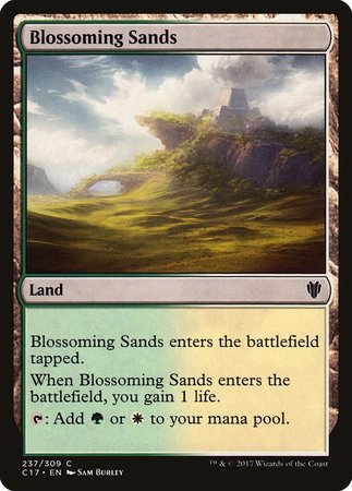 Blossoming Sands [Commander 2017] | Empire Gaming NC