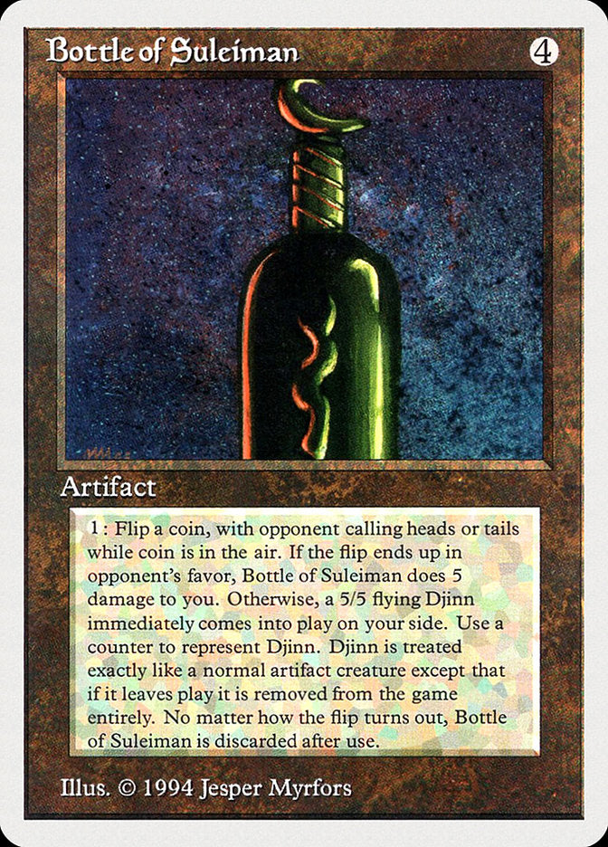 Bottle of Suleiman [Summer Magic / Edgar] | Empire Gaming NC