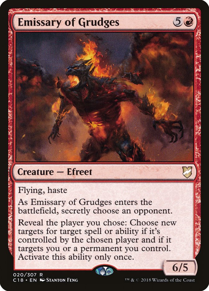 Emissary of Grudges [Commander 2018] | Empire Gaming NC