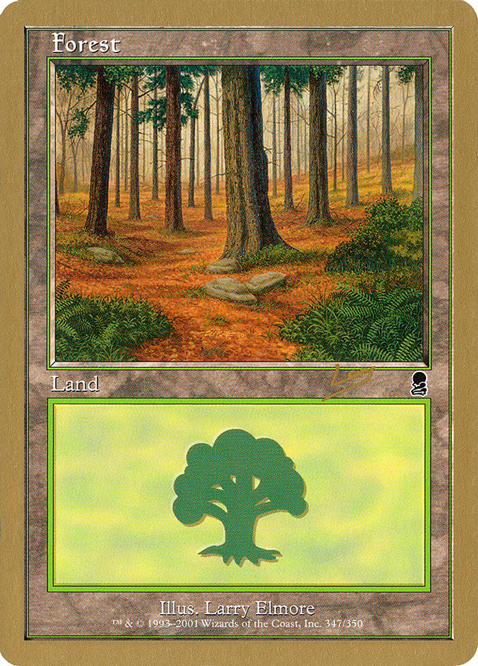 Forest (rl347) (Raphael Levy) [World Championship Decks 2002] | Empire Gaming NC