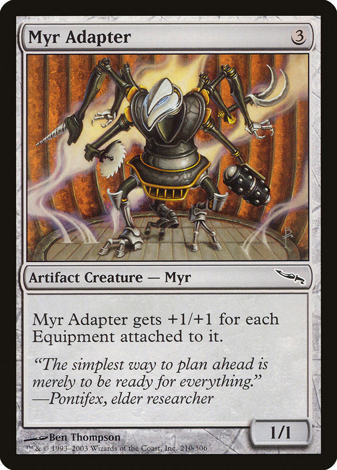 Myr Adapter [Mirrodin] | Empire Gaming NC