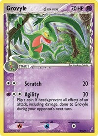 Grovyle (Delta Species) (19) [Crystal Guardians] | Empire Gaming NC