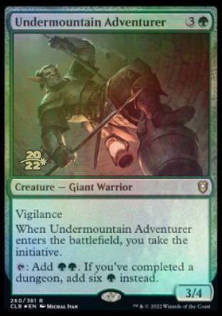 Undermountain Adventurer [Commander Legends: Battle for Baldur's Gate Prerelease Promos] | Empire Gaming NC