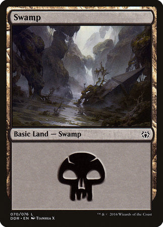 Swamp (70) [Duel Decks: Nissa vs. Ob Nixilis] | Empire Gaming NC