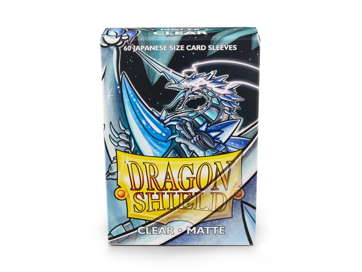 Dragon Shield Matte Sleeve - Clear ‘Kakush’ 60ct | Empire Gaming NC