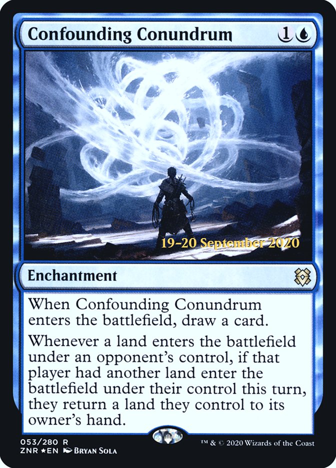 Confounding Conundrum  [Zendikar Rising Prerelease Promos] | Empire Gaming NC