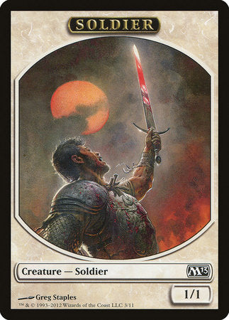 Soldier Token [Magic 2013 Tokens] | Empire Gaming NC