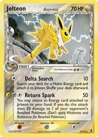 Jolteon (Delta Species) (7) [Delta Species] | Empire Gaming NC