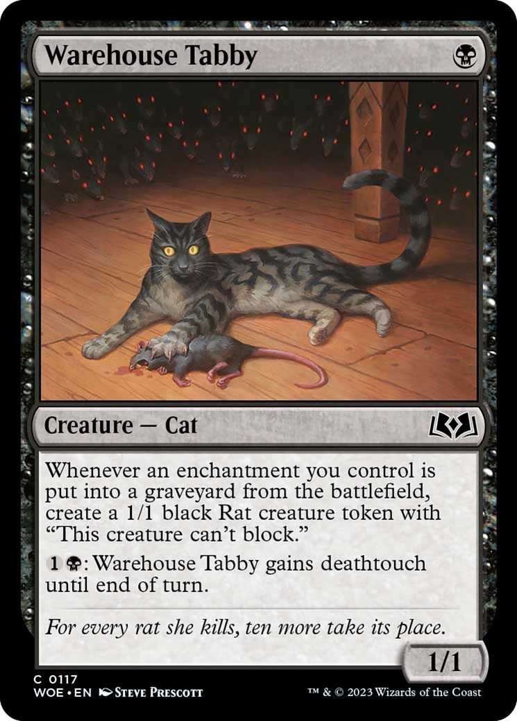 Warehouse Tabby [Wilds of Eldraine] | Empire Gaming NC