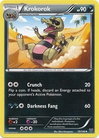 Krokorok (70) [XY Base Set] | Empire Gaming NC