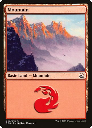 Mountain (62) [Duel Decks: Mind vs. Might] | Empire Gaming NC