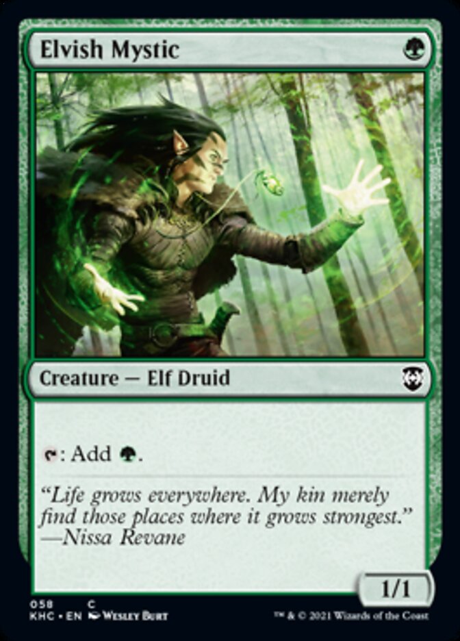 Elvish Mystic [Kaldheim Commander] | Empire Gaming NC