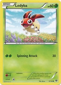 Ledyba (6) [XY Base Set] | Empire Gaming NC